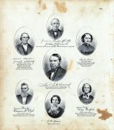 John McDermott, Jacob Adams, Amelia Adams, A.M. Cornel, Orsemus McVeigh, Spurr, Eliza Hartford